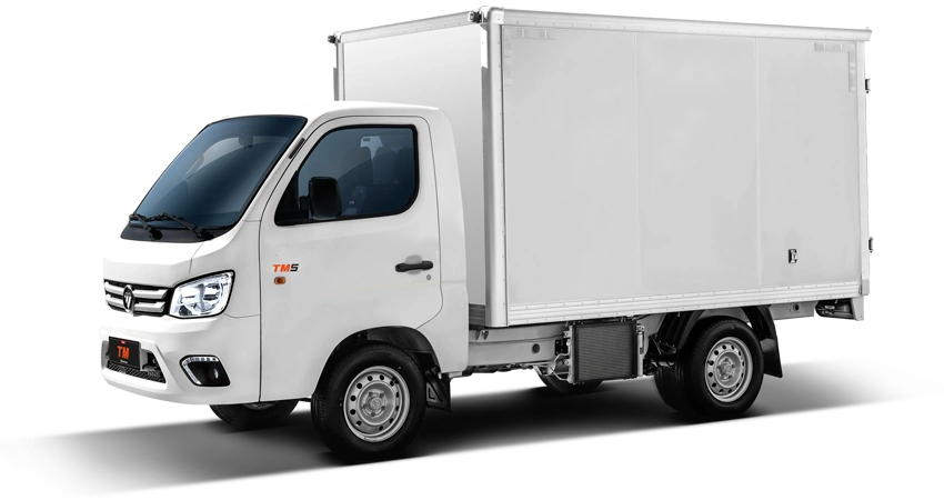 Foton TM5 Cargo Box, fotografía de esta carrocería publicada por CIDEF Chile
