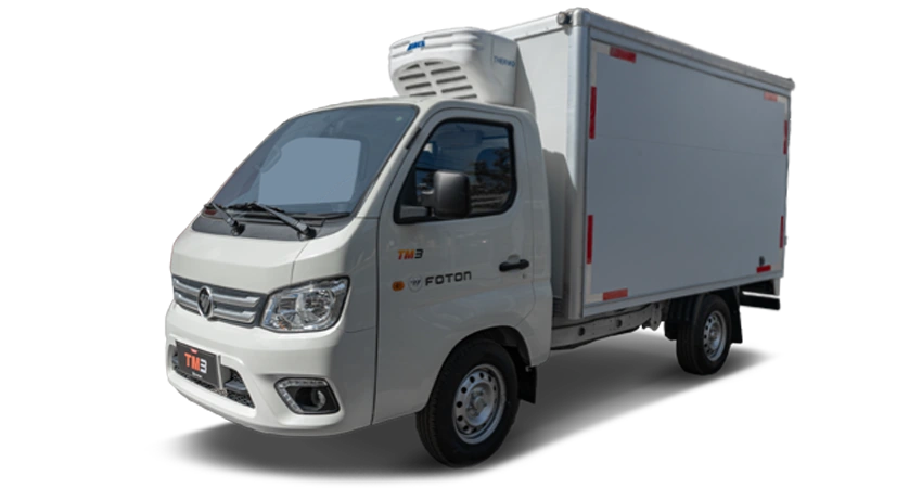 Foton TM3 Refrigerado, fotografía oficial de CIDEF Chile de esta carrocería